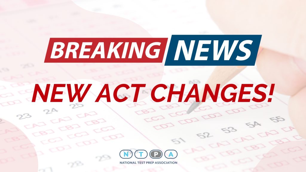 image of sign that says breaking news new act changes!